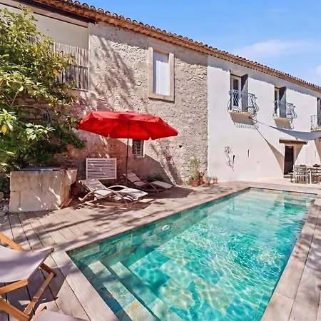 Bardelours 1 Charming House With Swimming Pool In The Heart Of The Pic Sa Dom wakacyjny Saint-Bauzille-de-Montmel